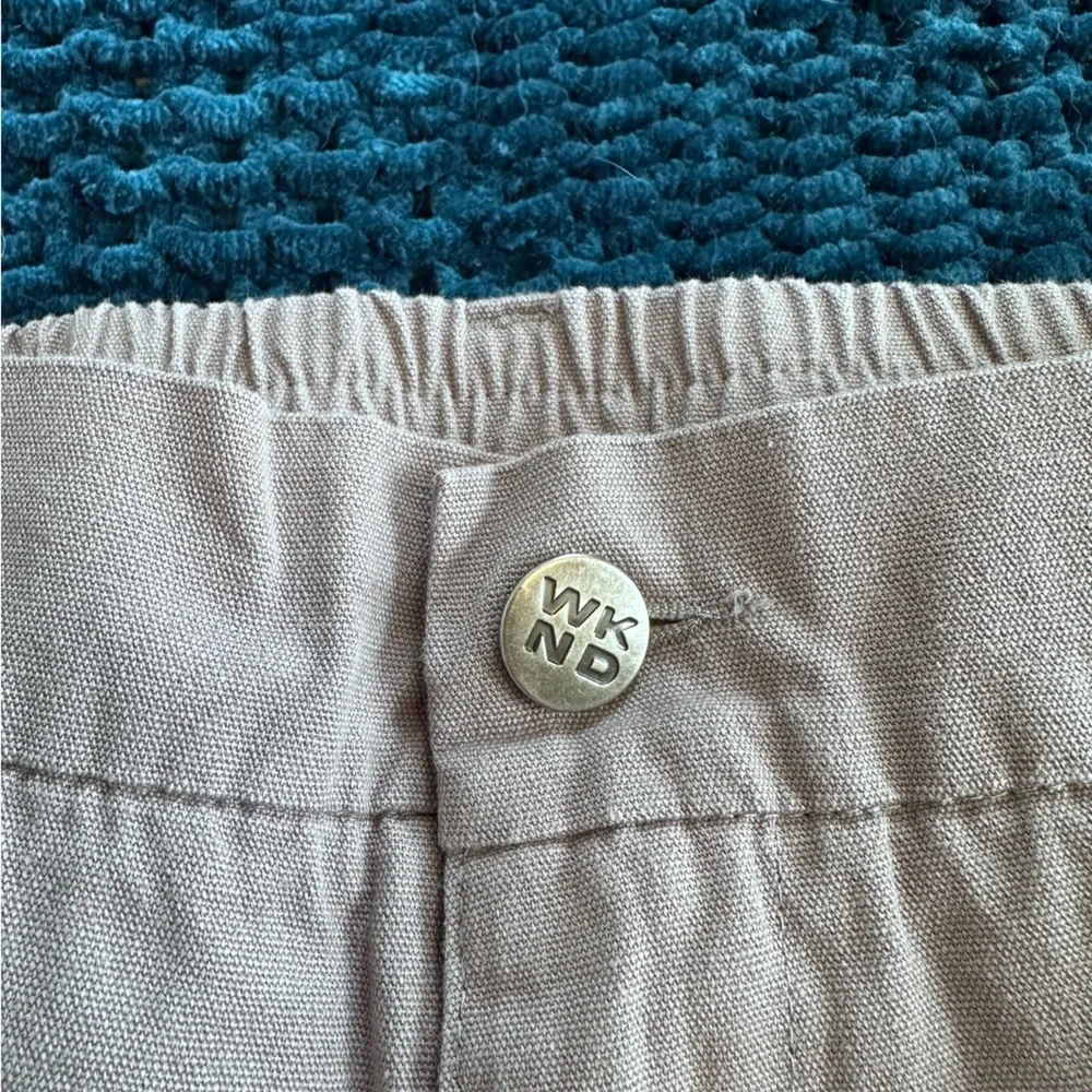 WKND Loosies pants grey size large
